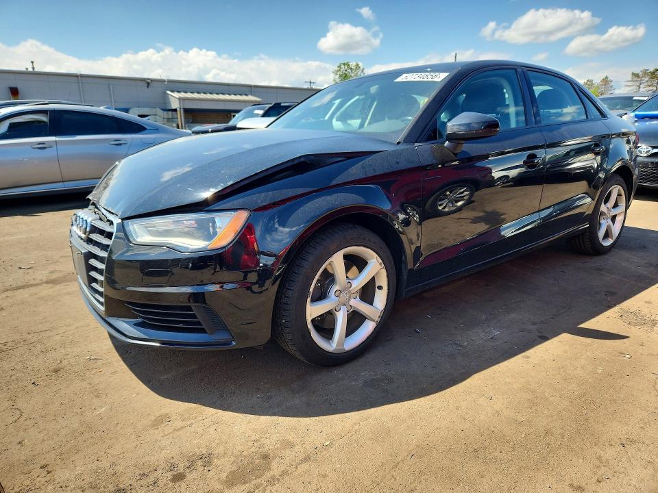 52734856 :رقم المزاد ، WAUB8GFF2G1058392 vin ، 2016 Audi A3 مزاد بيع