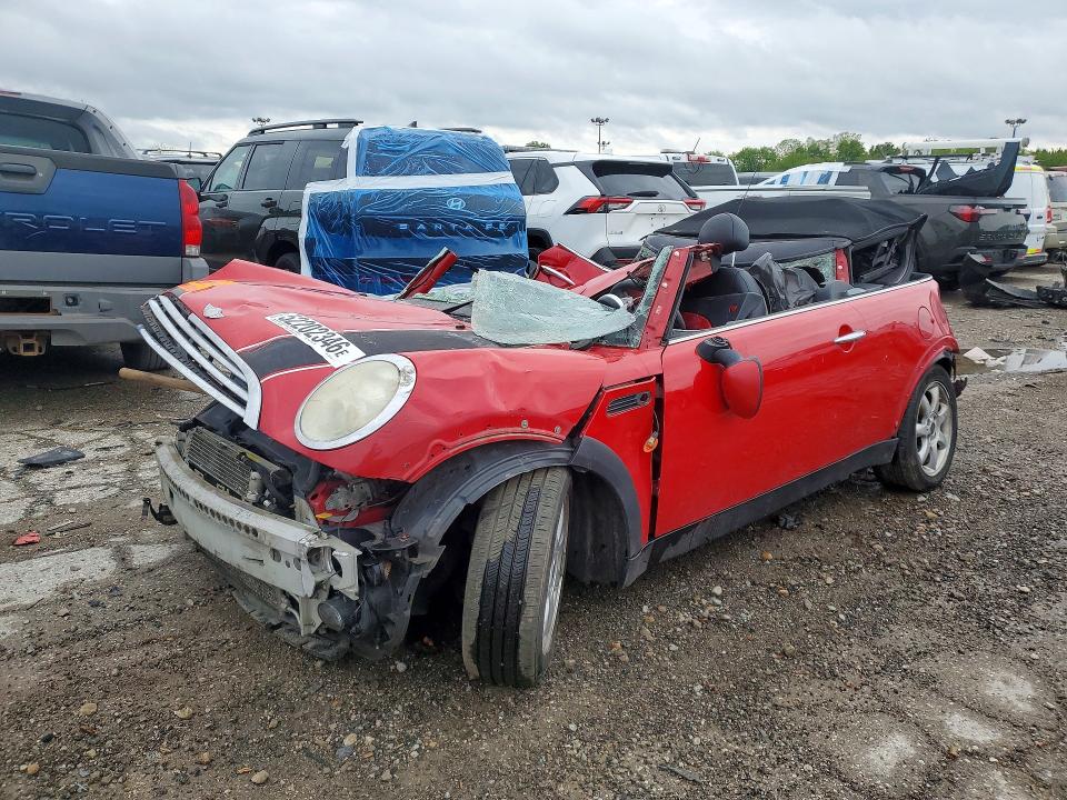 2008 Mini Cooper მანქანა იყიდება აუქციონზე, vin: WMWRF33568TG19128, აუქციონის ნომერი: 52202346