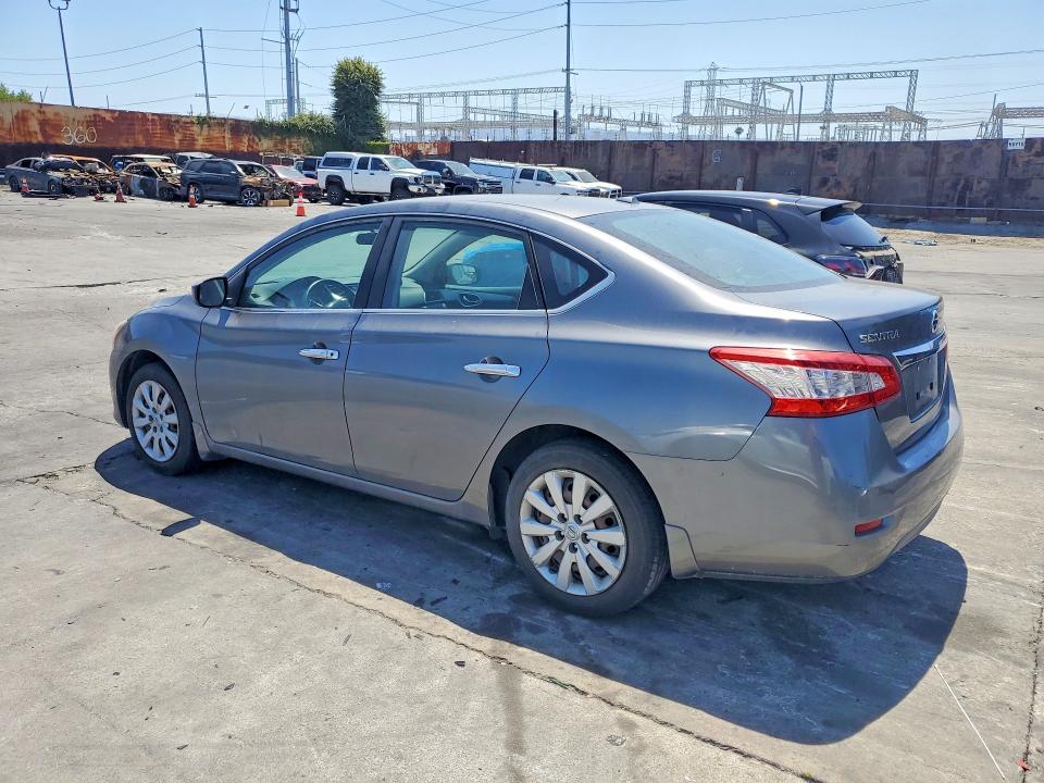 2015 Nissan Sentra მანქანა იყიდება აუქციონზე, vin: 3N1AB7AP1FL673462, აუქციონის ნომერი: 54811606