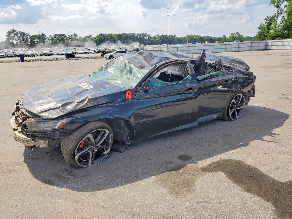 54253766 :رقم المزاد ، 1HGCV1F49NA010317 vin ، 2022 Honda Accord مزاد بيع