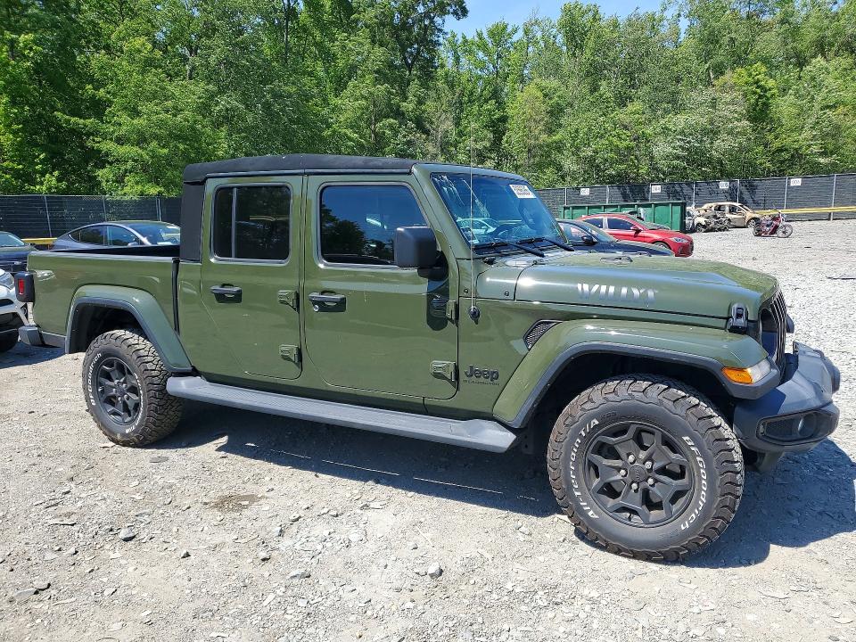 52596086 :رقم المزاد ، 1C6HJTAG6PL516117 vin ، 2023 Jeep Gladiator مزاد بيع