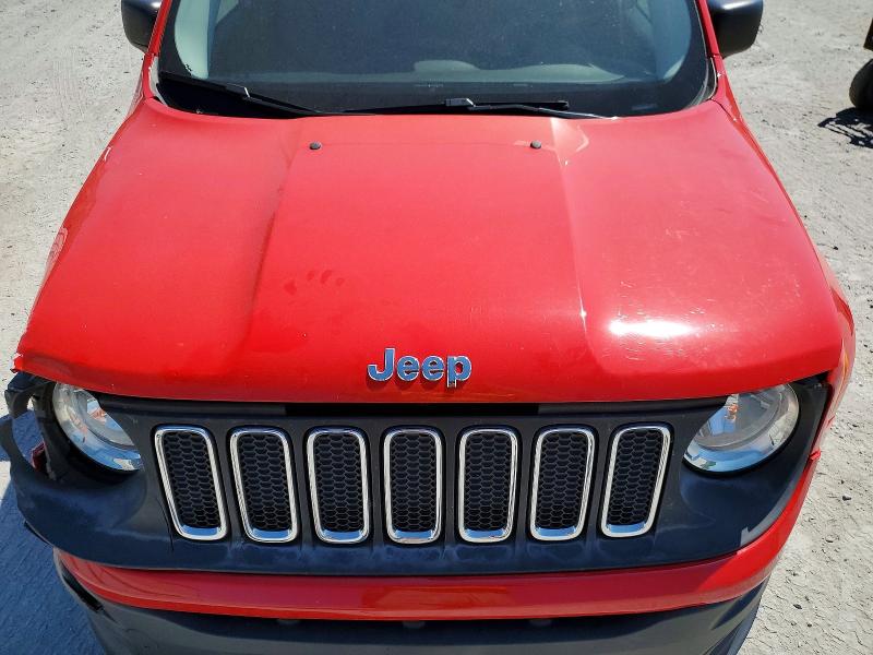 2017 Jeep Renegade მანქანა იყიდება აუქციონზე, vin: ZACCJBAB8HPE87783, აუქციონის ნომერი: 54057736