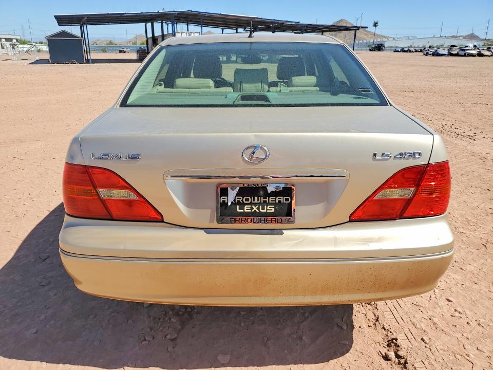 54686426 :رقم المزاد ، JTHBN30F510037786 vin ، 2001 Lexus Ls مزاد بيع