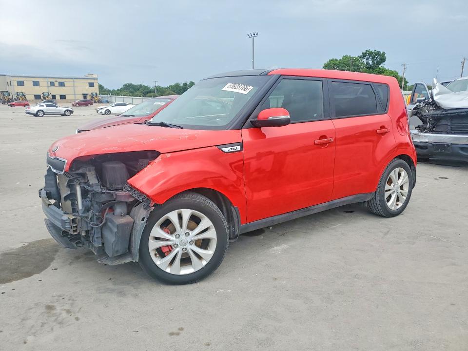2014 Kia Soul მანქანა იყიდება აუქციონზე, vin: KNDJP3A59E7738504, აუქციონის ნომერი: 53928786