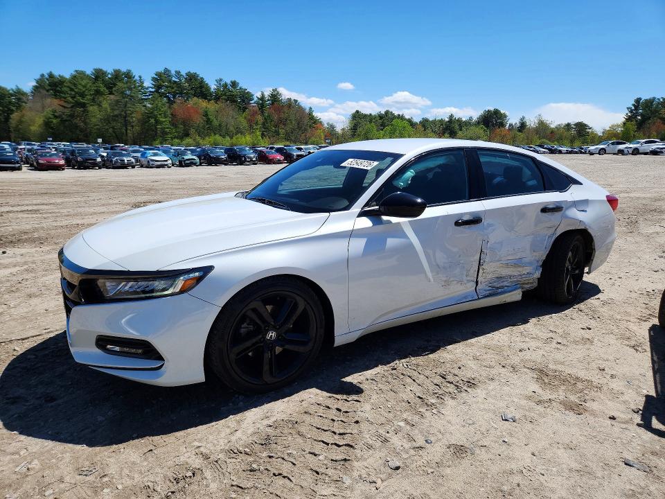 52549726 :رقم المزاد ، 1HGCV1F30LA025549 vin ، 2020 Honda Accord مزاد بيع