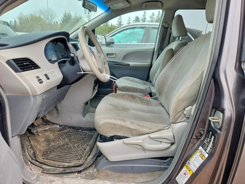 2013 Toyota Sienna მანქანა იყიდება აუქციონზე, vin: 5TDZK3DCXDS293044, აუქციონის ნომერი: 51074966