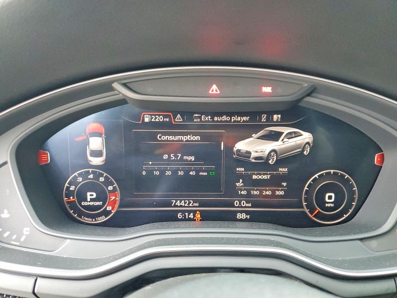 Aukcja sprzedaży 2018 Audi S5, vin: WAUR4AF53JA036357, numer aukcji: 52758526