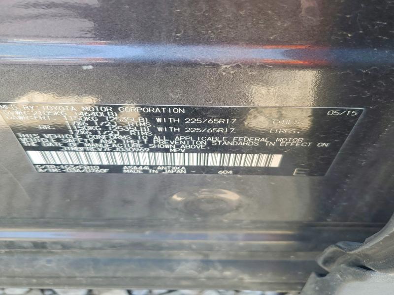Aukcja sprzedaży 2015 Toyota Rav4, vin: JTMBFREV7FJ030969, numer aukcji: 54818316