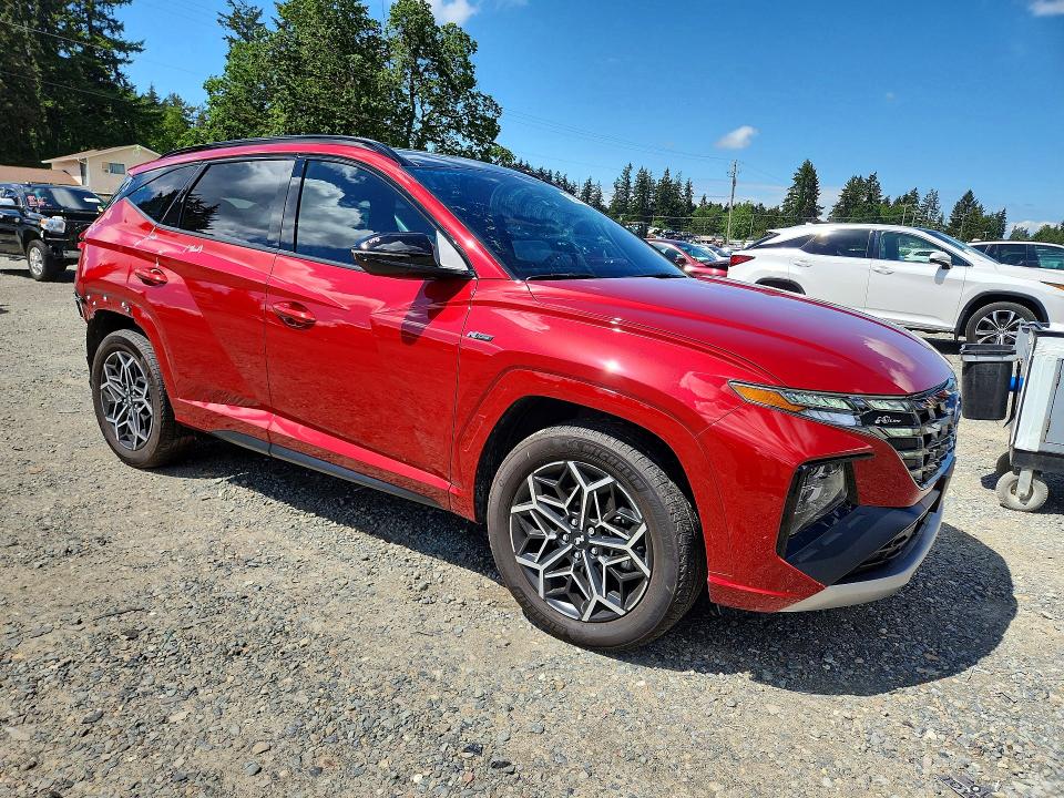 2023 Hyundai Tucson მანქანა იყიდება აუქციონზე, vin: KM8JFCAE6PU215864, აუქციონის ნომერი: 53902776