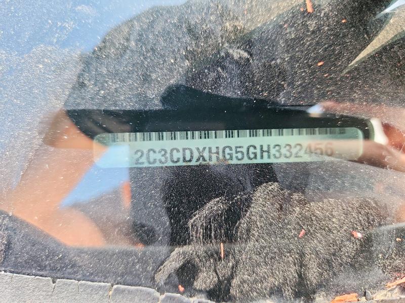 53656866 :رقم المزاد ، 2C3CDXHG5GH332456 vin ، 2016 Dodge Charger مزاد بيع
