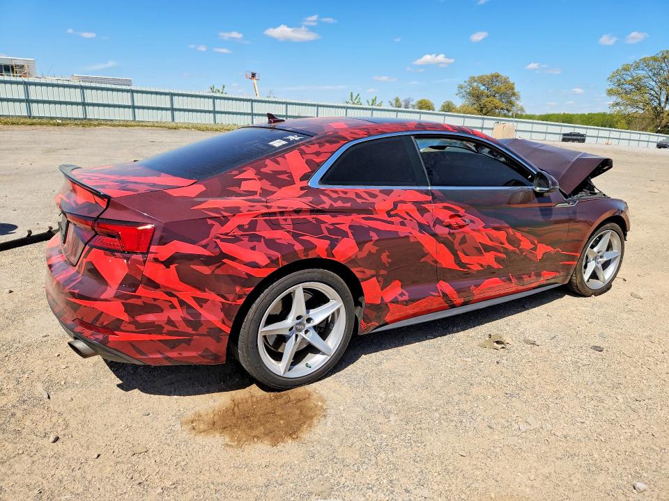 2018 Audi A5 მანქანა იყიდება აუქციონზე, vin: WAUTNAF58JA005575, აუქციონის ნომერი: 52955576