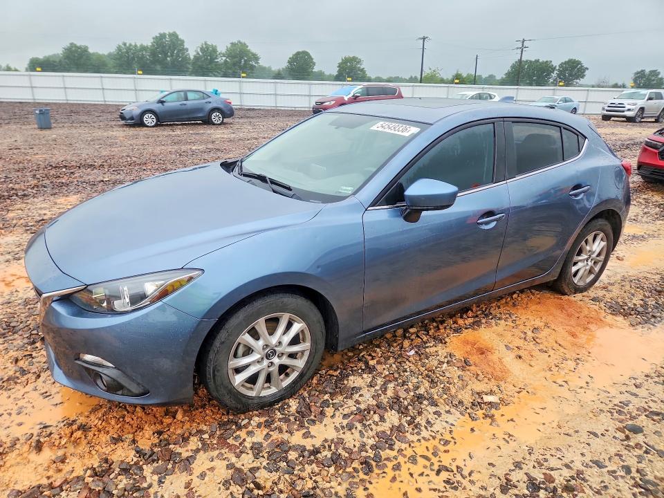 54549336 :رقم المزاد ، 3MZBM1L72FM147032 vin ، 2015 Mazda 3 مزاد بيع