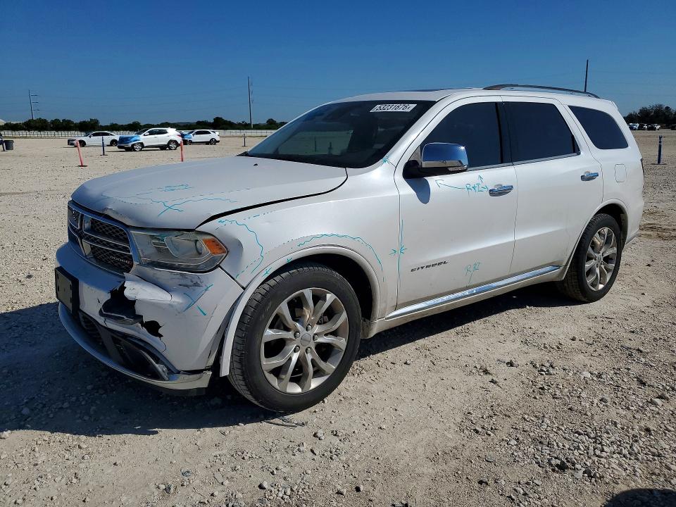 53231676 :رقم المزاد ، 1C4RDHEG3HC680793 vin ، 2017 Dodge Durango مزاد بيع