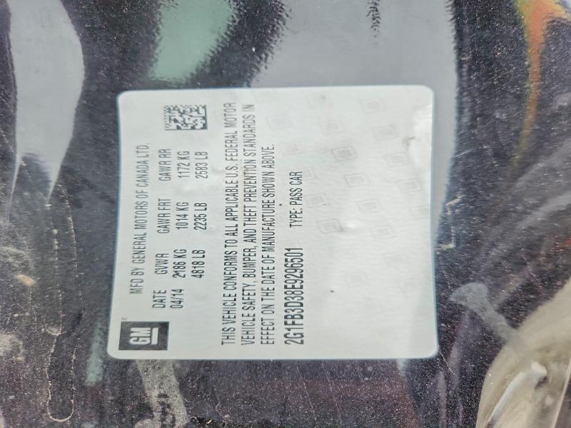 Продаж на аукціоні авто 2014 Chevrolet Camaro, vin: 2G1FB3D38E9296501, номер лоту: 54672196
