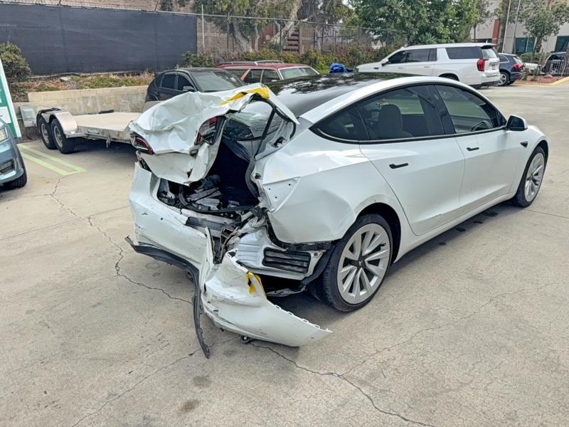 Продаж на аукціоні авто 2022 Tesla Model 3, vin: 5YJ3E1EB1NF241508, номер лоту: 52534226