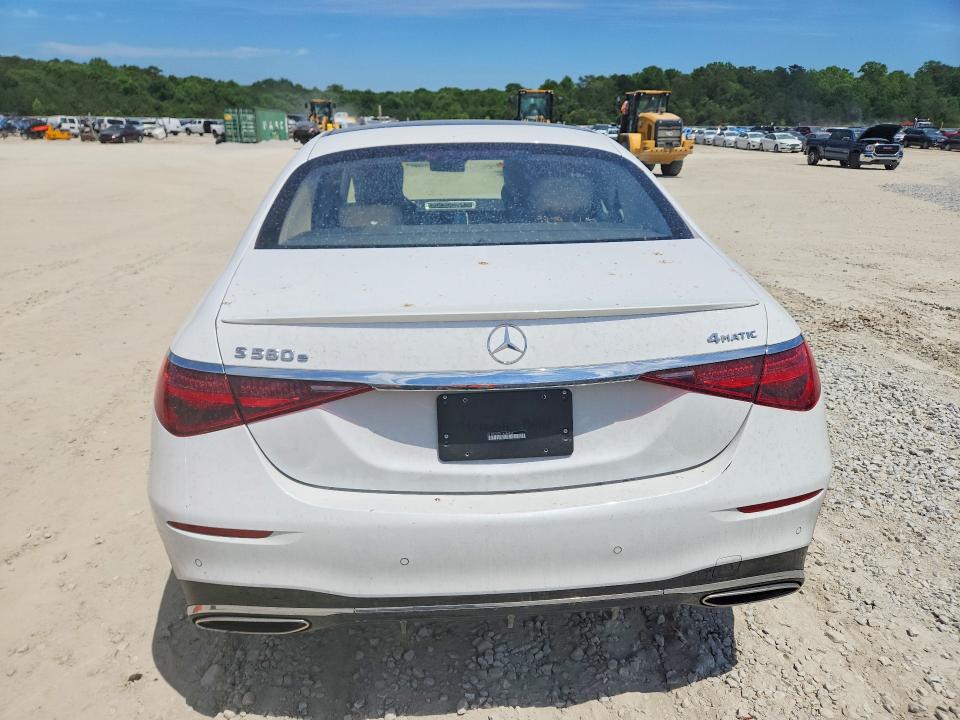 53615986 :رقم المزاد ، W1K6G6KB4RA288058 vin ، 2024 Mercedes-benz S مزاد بيع