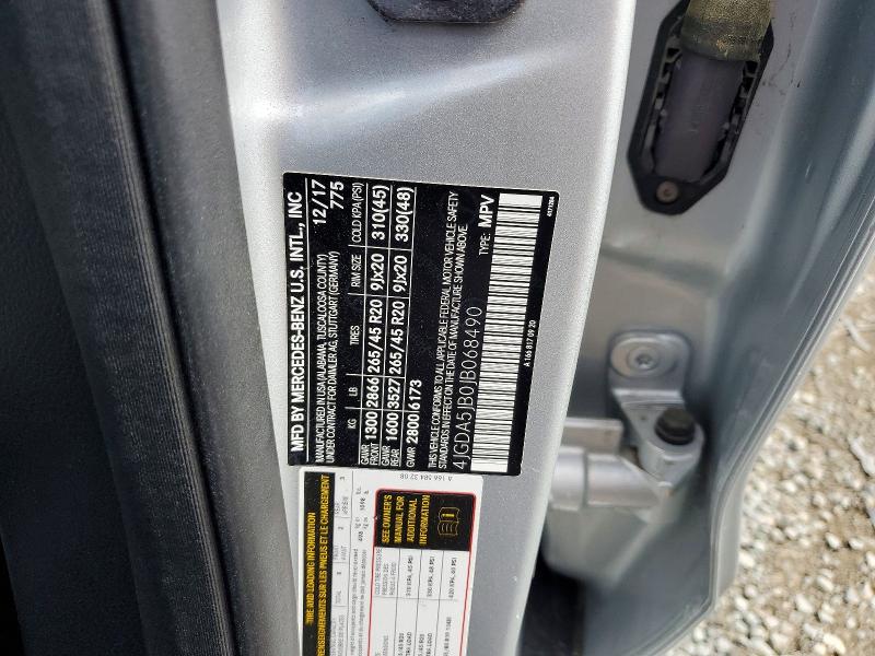 Продаж на аукціоні авто 2018 Mercedes-benz Gle, vin: 4JGDA5JB0JB068490, номер лоту: 46780976