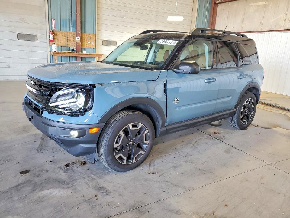 Продажа на аукционе авто 2022 Ford Bronco Sport, vin: 3FMCR9C60NRE26491, номер лота: 53467776
