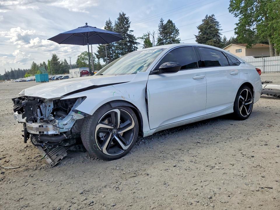 2022 Honda Accord მანქანა იყიდება აუქციონზე, vin: 1HGCV1F32NA002227, აუქციონის ნომერი: 53130396
