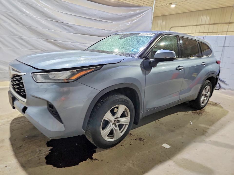 53257496 :رقم المزاد ، 5TDBZRBH5LS005668 vin ، 2020 Toyota Highlander مزاد بيع
