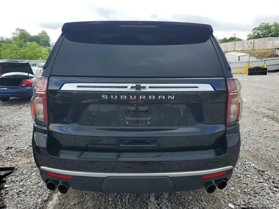 54761126 :رقم المزاد ، 1GNSKGKLXMR157157 vin ، 2021 Chevrolet Suburban مزاد بيع