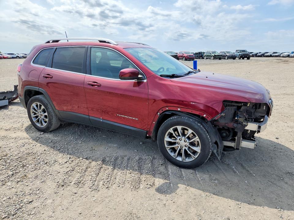 53942286 :رقم المزاد ، 1C4PJLLB0KD185415 vin ، 2019 Jeep Cherokee مزاد بيع