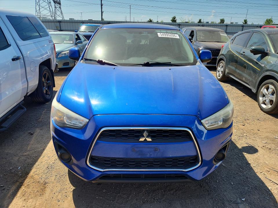 2015 Mitsubishi Outlander Sport მანქანა იყიდება აუქციონზე, vin: 4A4AP3AU6FE018350, აუქციონის ნომერი: 54995206