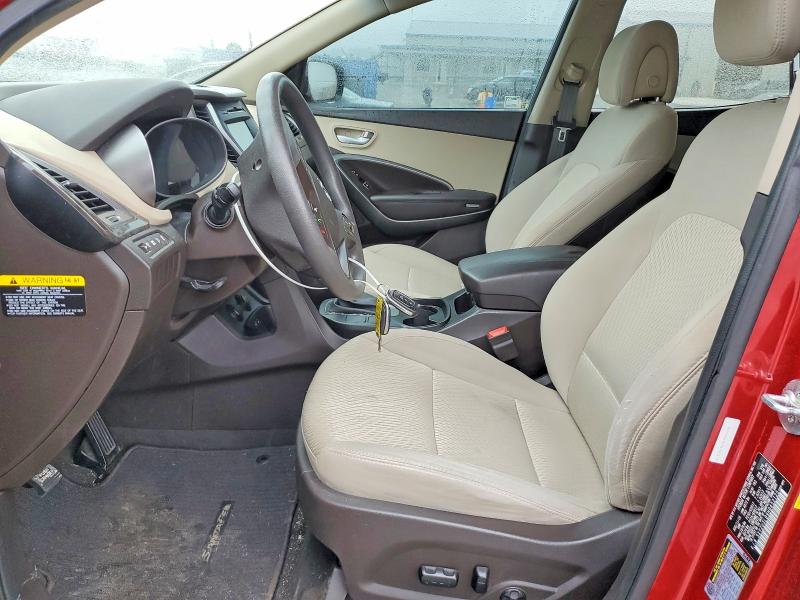 2017 Hyundai Santa Fe მანქანა იყიდება აუქციონზე, vin: 5XYZU3LB9HG452125, აუქციონის ნომერი: 54118626