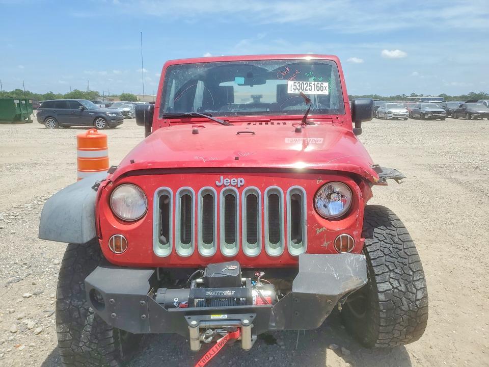 2010 Jeep Wrangler Unlimited მანქანა იყიდება აუქციონზე, vin: 1J4BA3H14AL143614, აუქციონის ნომერი: 53025166