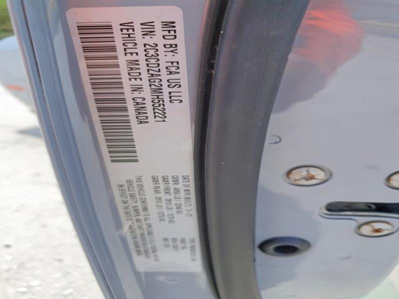 2021 Dodge Challenger მანქანა იყიდება აუქციონზე, vin: 2C3CDZAG2MH552221, აუქციონის ნომერი: 55338266