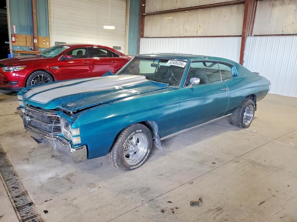 Auction sale of the 1971 Chevrolet Chevel, vin: 136371K211658, lot number: 52406356