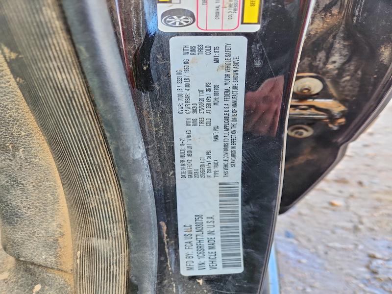 Продажа на аукционе авто 2020 Ram 1500, vin: 1C6SRFHT7LN380758, номер лота: 53351546