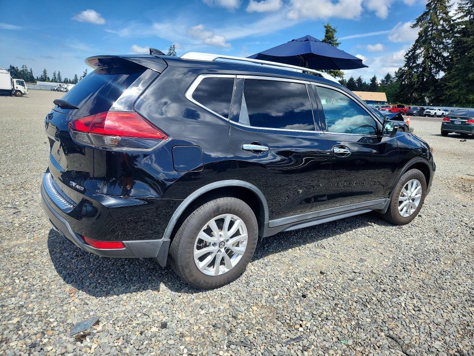 2017 Nissan Rogue მანქანა იყიდება აუქციონზე, vin: KNMAT2MVXHP619611, აუქციონის ნომერი: 54093936
