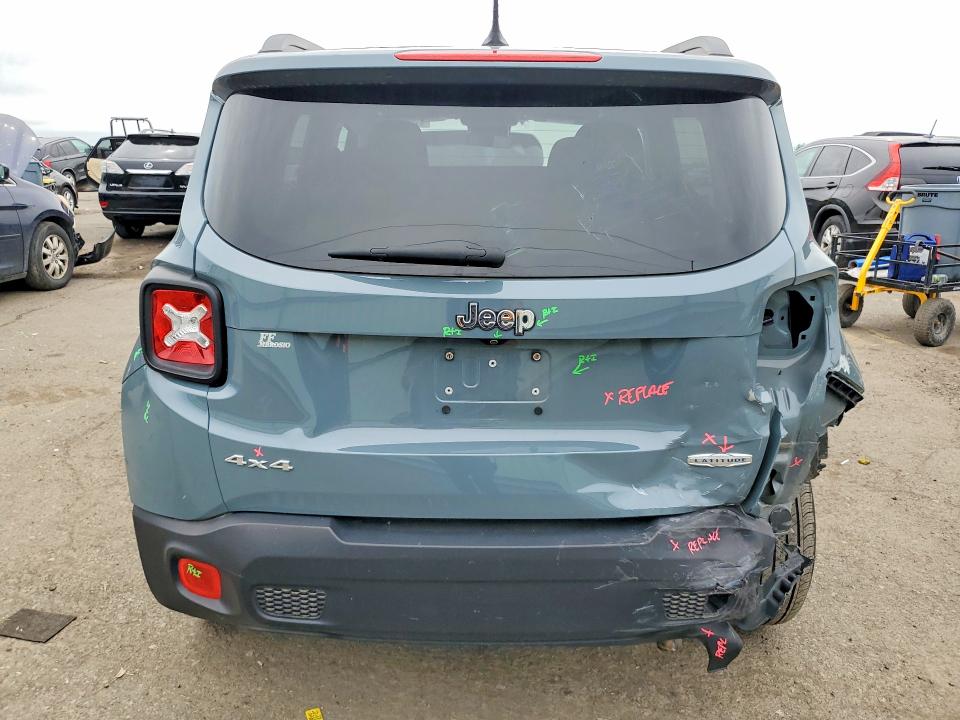 52990146 :رقم المزاد ، ZACCJBBB2HPG32363 vin ، 2017 Jeep Renegade مزاد بيع