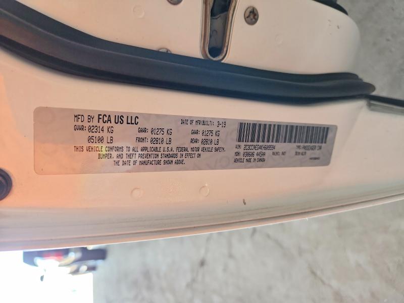 54285596 :رقم المزاد ، 2C3CCAEG4KH609594 vin ، 2019 Chrysler 300 مزاد بيع