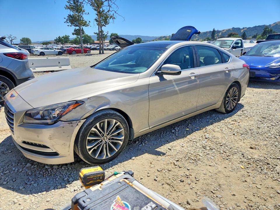 Продажа на аукционе авто 2015 Hyundai Genesis, vin: KMHGN4JE3FU079534, номер лота: 53652746