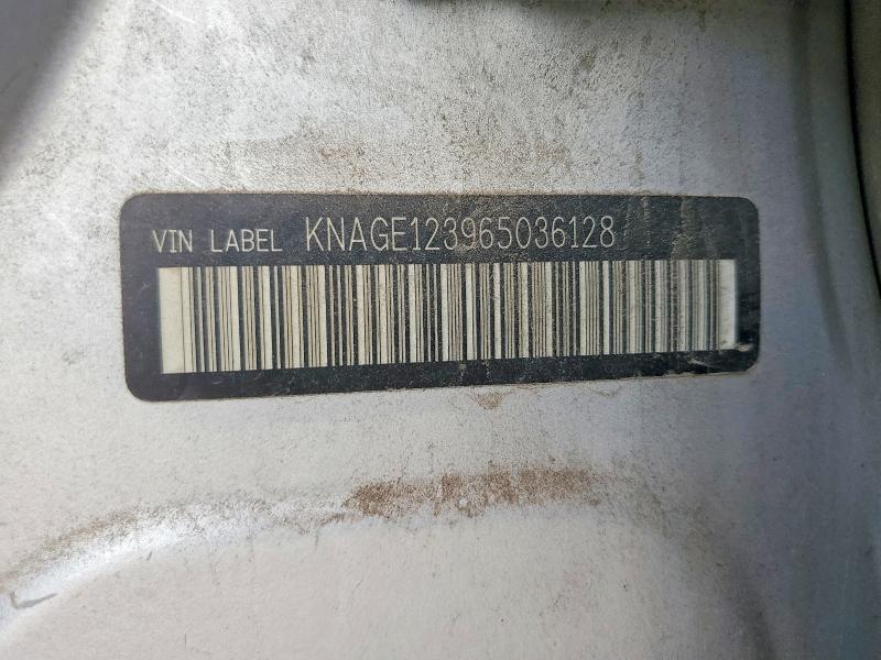 54795396 :رقم المزاد ، KNAGE123965036128 vin ، 2006 Kia Optima مزاد بيع