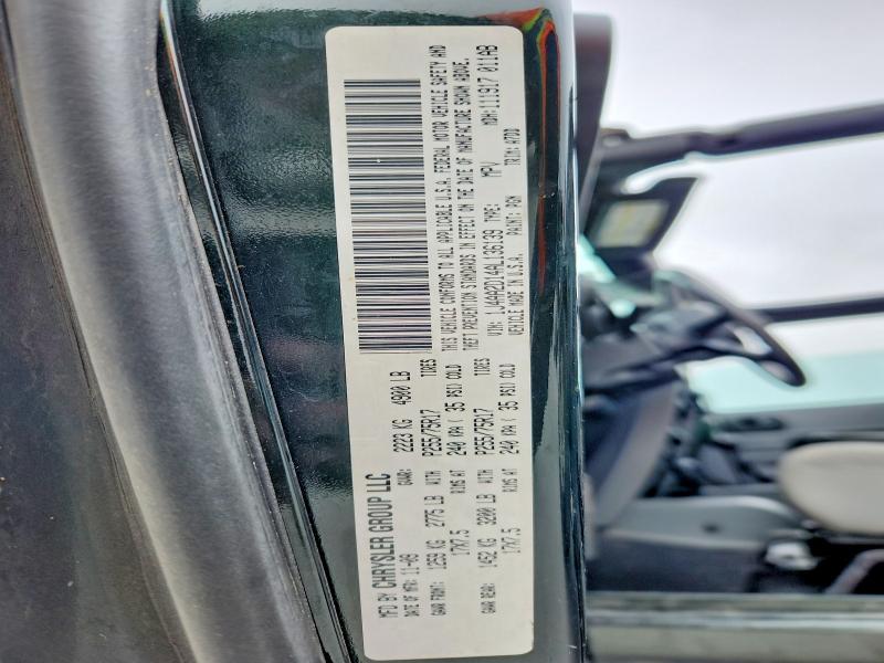 2010 Jeep Wrangler მანქანა იყიდება აუქციონზე, vin: 1J4AA2D14AL136139, აუქციონის ნომერი: 52315496