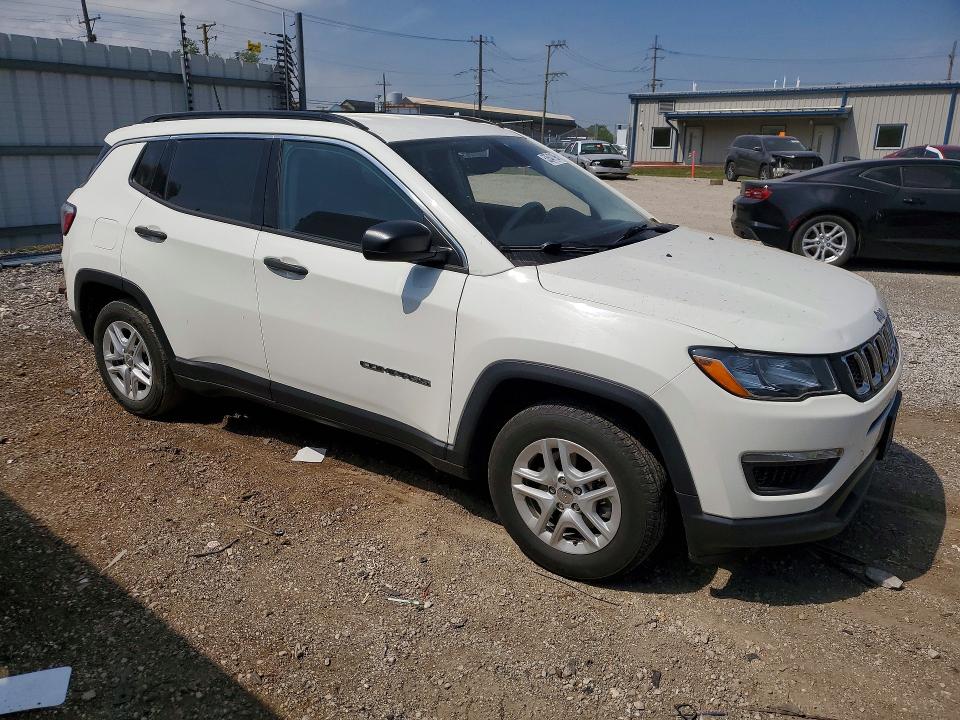 Продаж на аукціоні авто 2019 Jeep Compass, vin: 3C4NJCAB9KT848002, номер лоту: 53547196