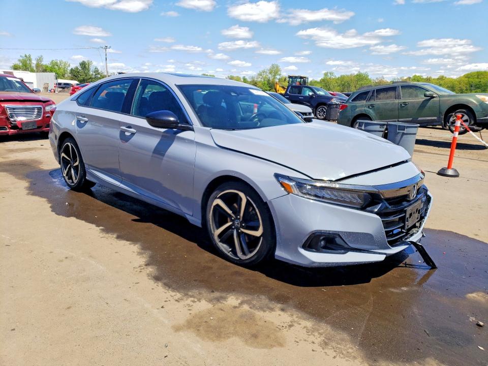 Продажа на аукционе авто 2021 Honda Accord, vin: 1HGCV2F33MA002239, номер лота: 52952986