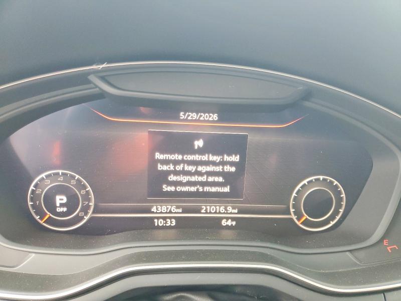 2019 Audi S5 მანქანა იყიდება აუქციონზე, vin: WAUB4CF54KA051982, აუქციონის ნომერი: 55358106