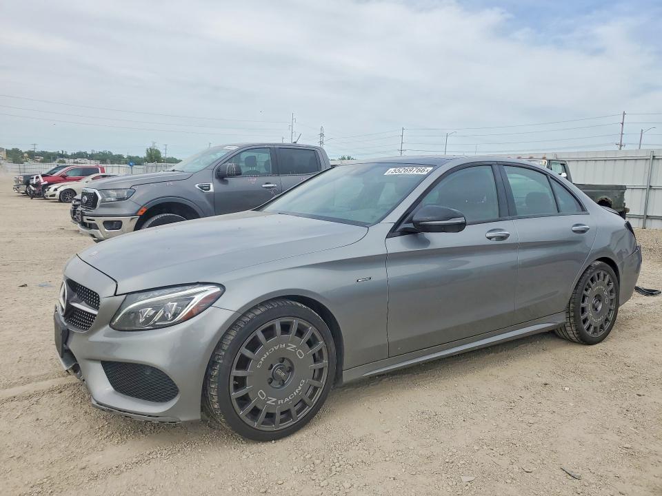 55269766 :رقم المزاد ، 55SWF6EBXGU105001 vin ، 2016 Mercedes-benz C مزاد بيع