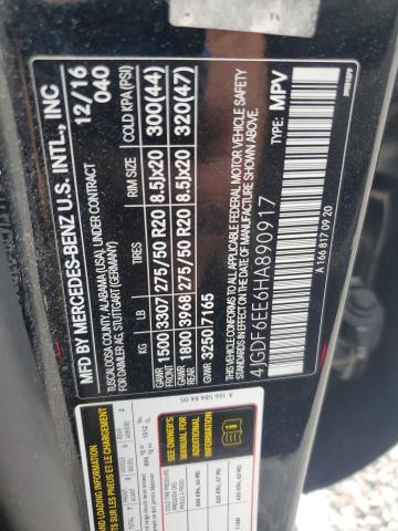 Продаж на аукціоні авто 2017 Mercedes-benz Gls, vin: 4JGDF6EE6HA890917, номер лоту: 53228916