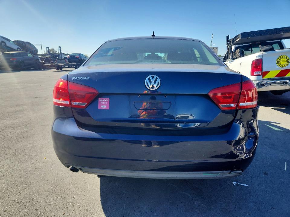 54466656 :رقم المزاد ، 1VWAP7A31DC102149 vin ، 2013 Volkswagen Passat مزاد بيع