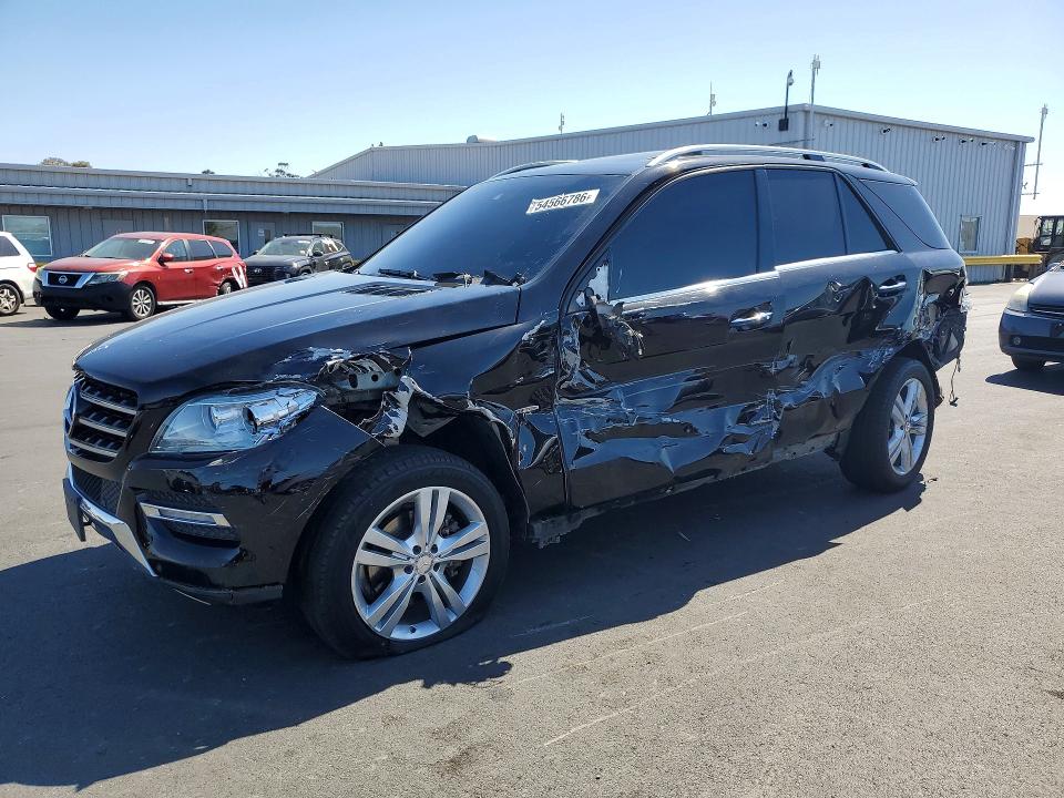 54566786 :رقم المزاد ، 4JGDA5HB7CA097077 vin ، 2012 Mercedes-benz Ml مزاد بيع
