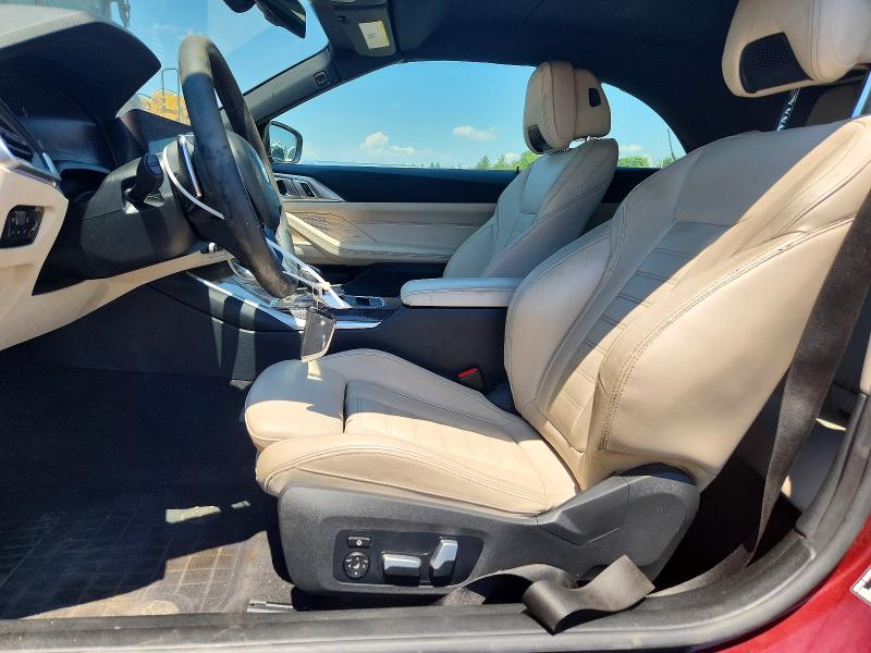 2022 Bmw 430i მანქანა იყიდება აუქციონზე, vin: WBA23AT08NCK16652, აუქციონის ნომერი: 53594276