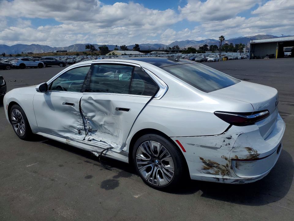 2024 Bmw I7 მანქანა იყიდება აუქციონზე, vin: WBY43EJ02RCP22326, აუქციონის ნომერი: 55624646