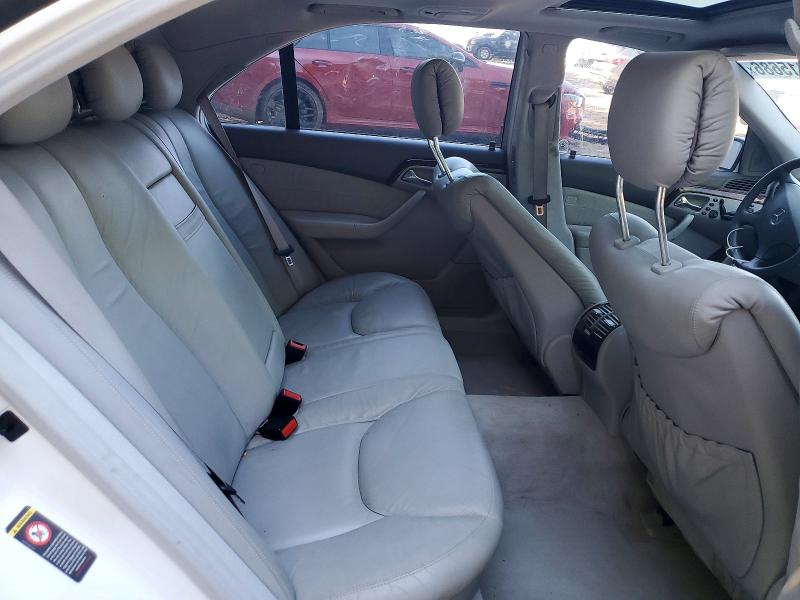 Aukcja sprzedaży 2001 Mercedes-benz S, vin: WDBNG75J21A155932, numer aukcji: 52415686