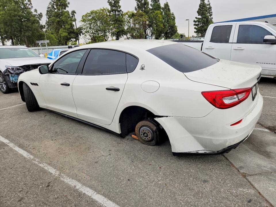 53658006 :رقم المزاد ، ZAM56RPA3G1184356 vin ، 2016 Maserati Quattroporte مزاد بيع
