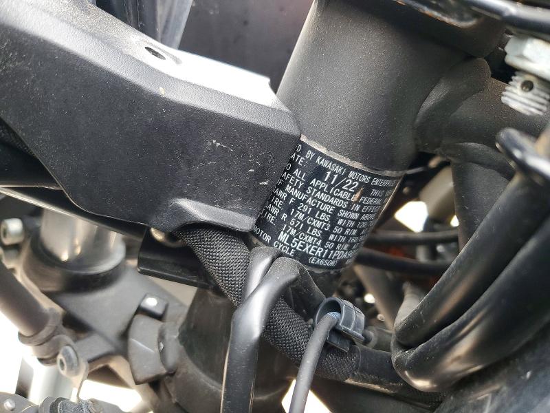 Aukcja sprzedaży 2023 Kawasaki Ex650, vin: ML5EXER11PDA90124, numer aukcji: 52533986